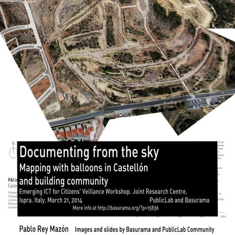 Documenting from the sky. Mapping with balloons in Castellón and building com...