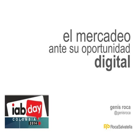 El mercadeo ante su oportunidad digital