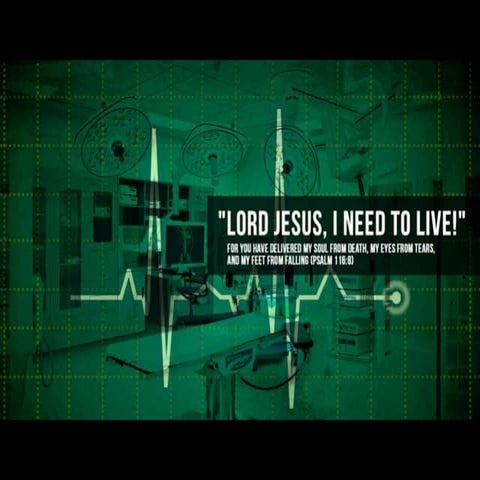 Lord Jesus, I Need To Live - Ps Ashish Raichur