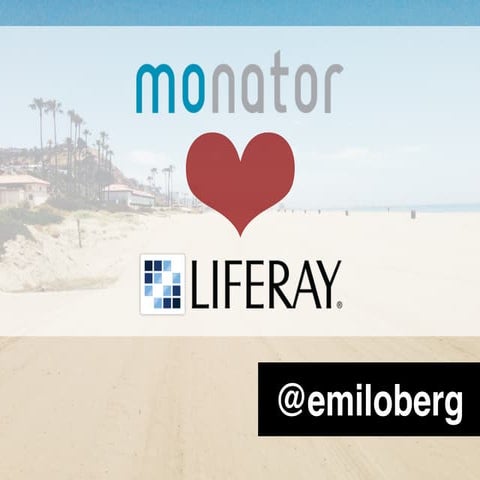 Liferay, Blitz presentation Intranätverk 2014