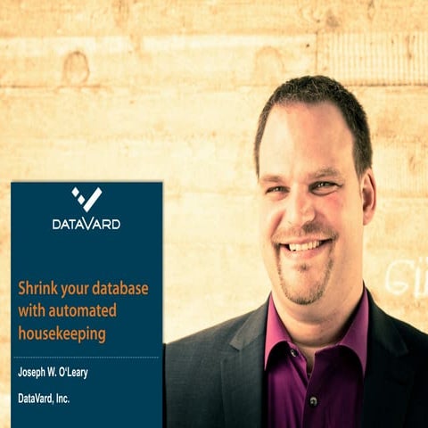 How to decrease the database size with automated housekeeping