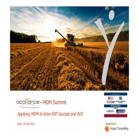 Acolyance: Applying MDM to Drive ERP Success & ROI