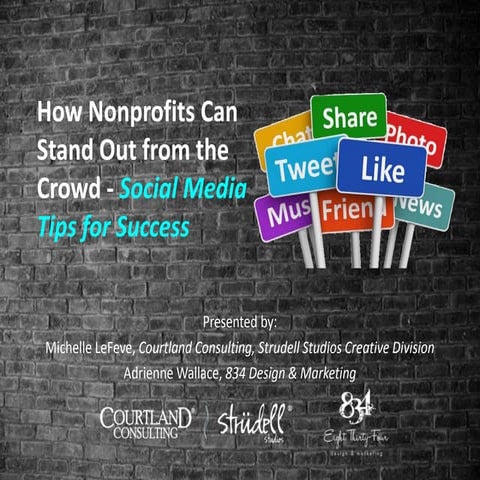 How Nonprofit Organizations Can Stand Out From The Crowd: Social Media ...