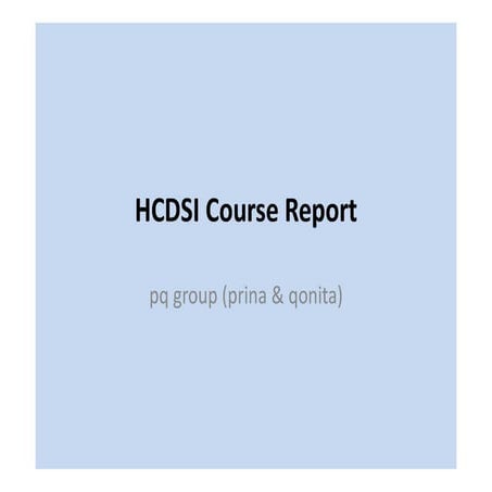 DesignKit IDEO Human Centered Design course report PDF