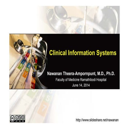 Clinical Information Systems