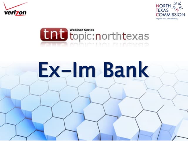 Topic: North Texas | Ex-Im Bank Success Stories