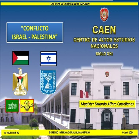 El DIH y el conflicto Palestina-Israel 2014