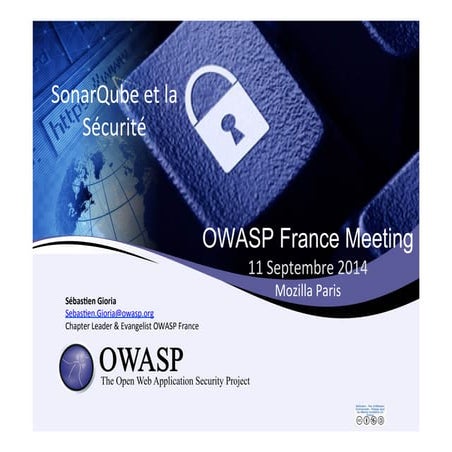 SonarQube et la Sécurité