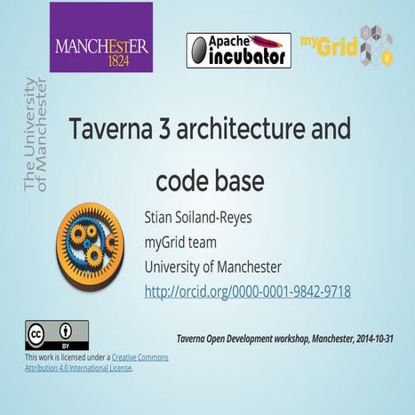 2014-10-31 Taverna 3 architecture