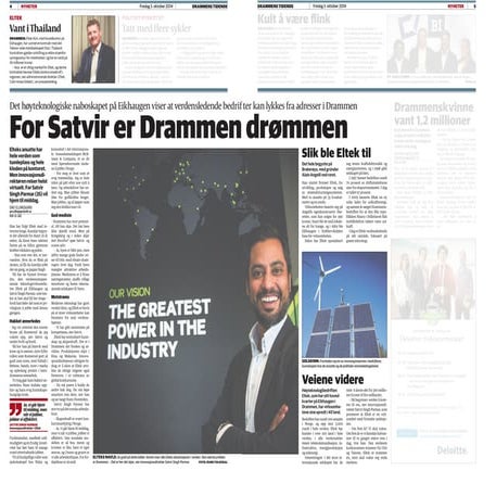 For Satvir er drammen drømmen