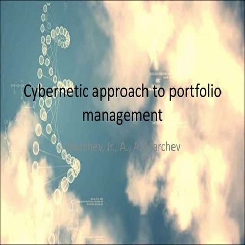 Cybernetic Approach to Portfolio Management