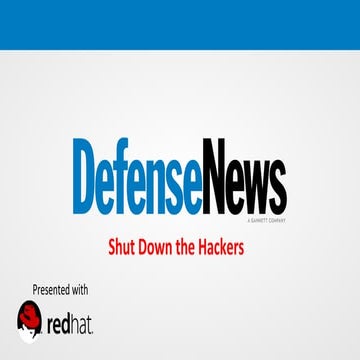 2014-12-16  defense news - shutdown the hackers