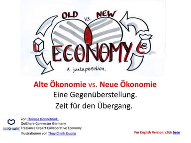 Alte Ökonomie vs. Neue Ökonomie - Eine Gegenüberstellung