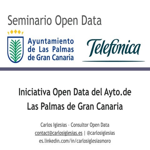 Seminario Open Data