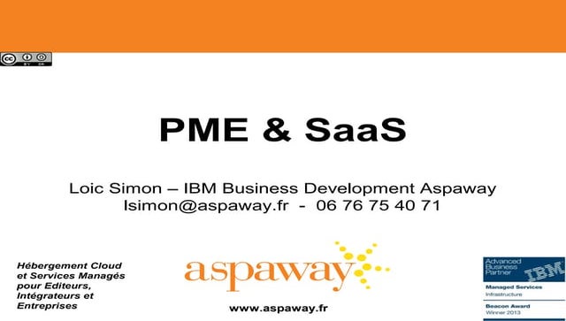 2014.04.01 - PME et SaaS - Loic Simon - Aspaway