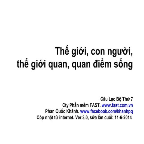 2014. the gioi, con nguoi, the gioi quan, quan diem song (2014 06-11)