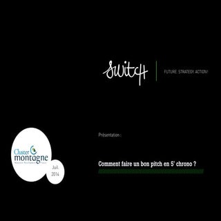 Comment faire un bon pitch en 5' ch...