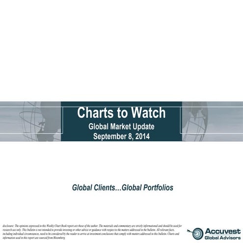 What to Watch – Global Market Update (9/8/14)