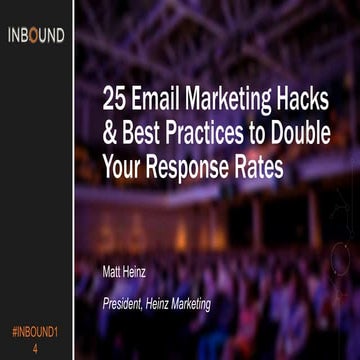 50+ email marketing hacks & best practices to double your response rates