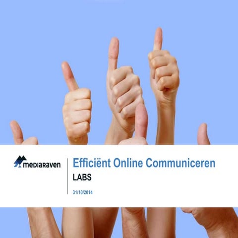 2014.10.31 efficiënt online communiceren jeugddienst wevelgem