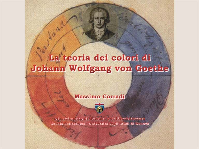 La teoria dei colori di Johann Wolfgang von Goethe