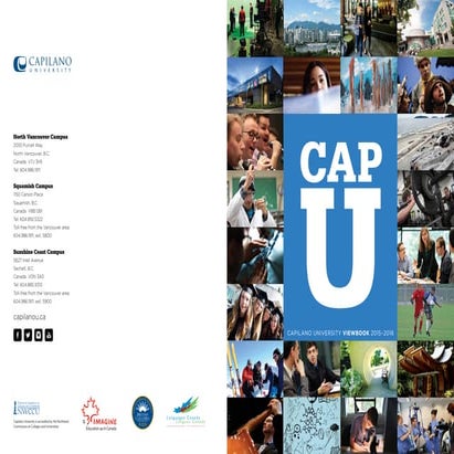 Capilano University 2014 15 viewbook detailed