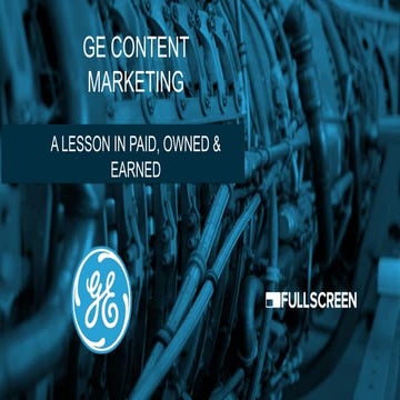 Case Study: “How GE & Fullscreen Cemented Brand Success in Online Video”