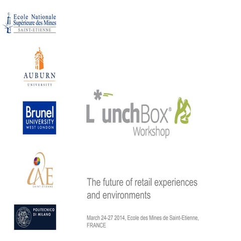 Events up - LaunchBox Workshop 2014 - Future of retail