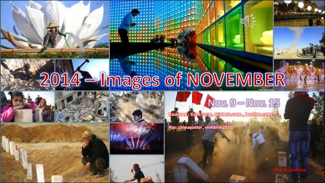 2014 - Images of NOVEMBER - Nov. 9 - Nov. 15