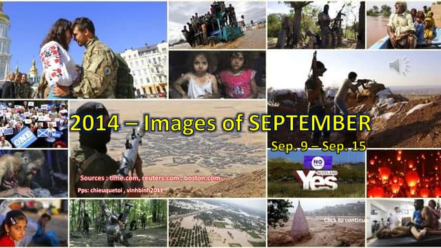 2014 - Images of SEPTEMBER- Sep 9 - Sep 15