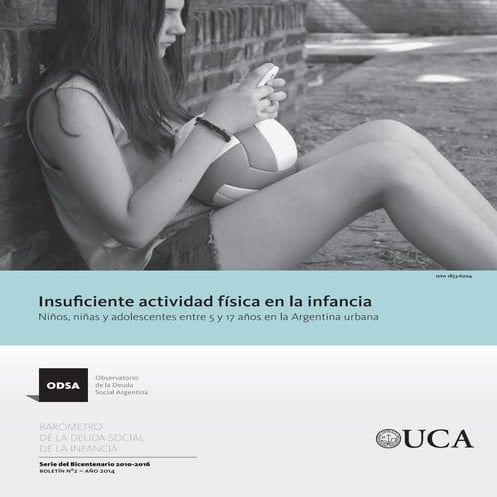 En la Argentina 6 de cada 10 chicos no realizan deporte o actividad física ex...