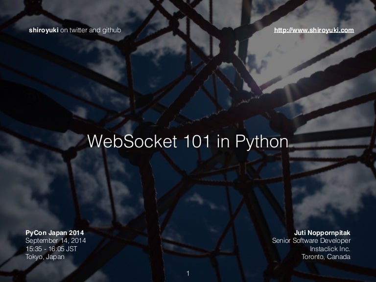 socket 101 in Python