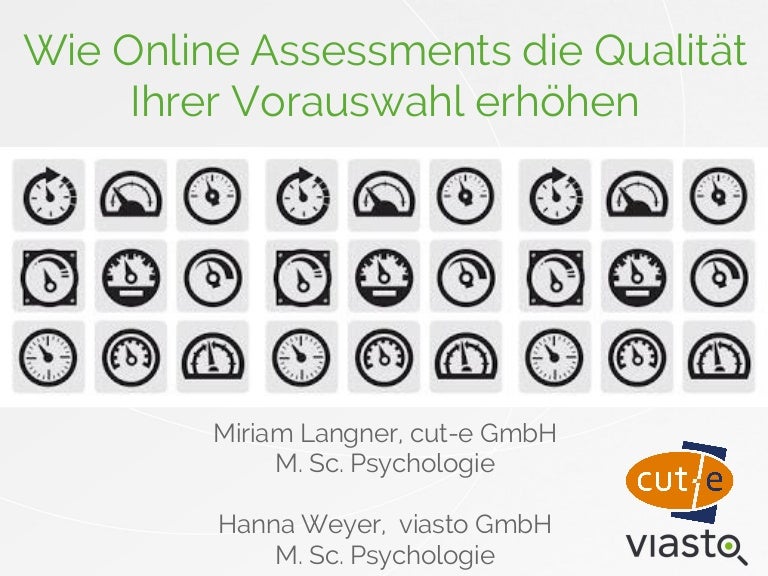 Wie Online Assessments Die Qualitat Ihrer Vorauswahl Erhohen