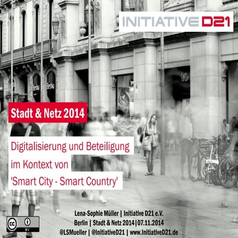 Digitalisierung im Kontext von Smart City und Smart Country