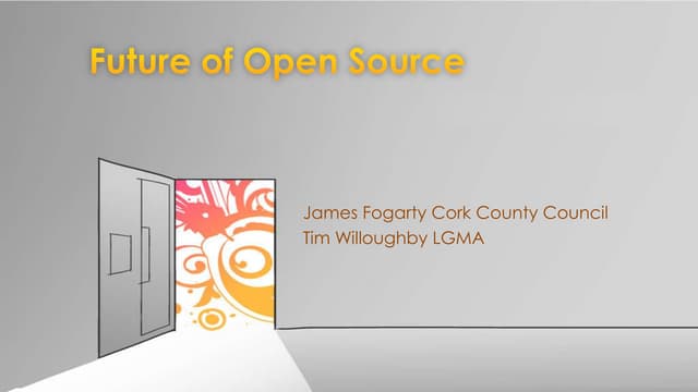 20140116   Tim Willoughby and James Fogarty FOSS in Local Government