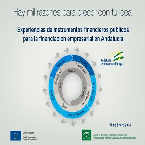 Experiencias de instrumentos financieros públicos para la financiación empres...