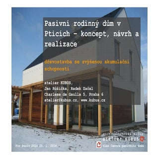  Příběh pasivního domu  III. - Ing....