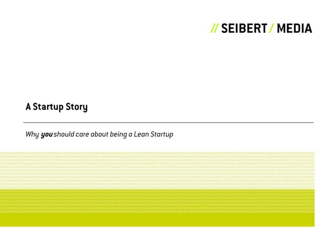 Lean Startup Circle 1/2014: "Die Ge...