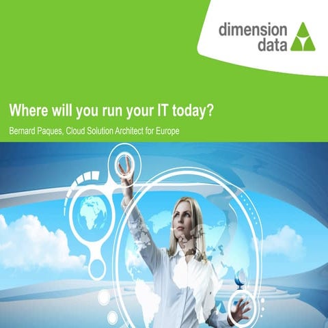 Where will you run your it today?