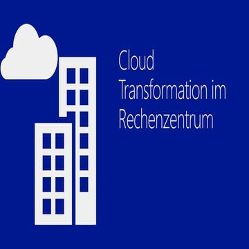 Cloud Transformation im Rechenzentrum