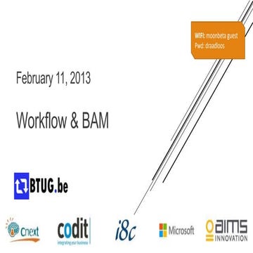 20140211 BTUG.be - Introduction