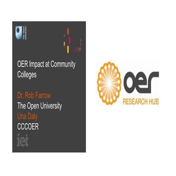 OER Impact at Community Colleges