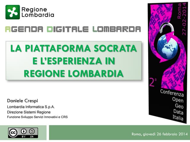 2014 02 27 OpenGeodata   Lombardia - Socrata