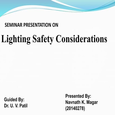 Lighting Safety Considerations