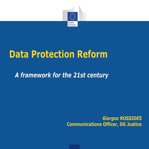 Presentatie Giorgos Rossides, Europese Commissie | PPT