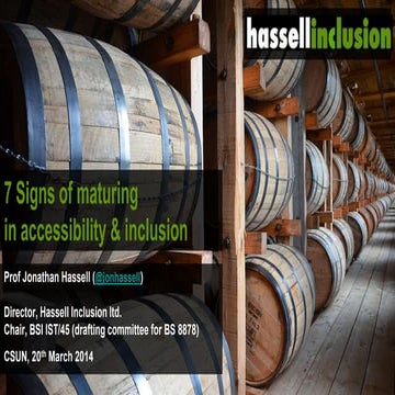 7 Signs of Maturing in Accessibility and Inclusion