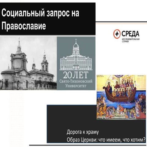 2014 04 Cоциальный запрос на Православие и образ Русской Православной Церкви SREDA.ORG