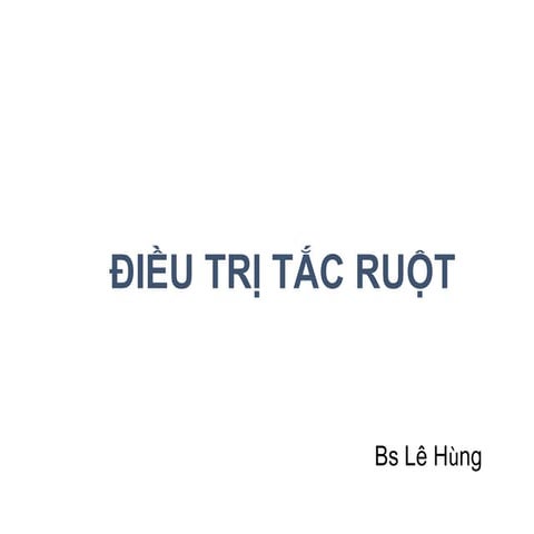 20140401_Tắc ruột_Bài giảng lý thuyết Y6