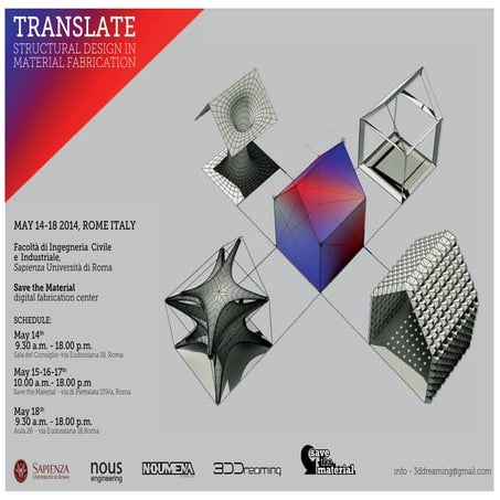 TRANSLATE - Structural Design in Material Fabrication