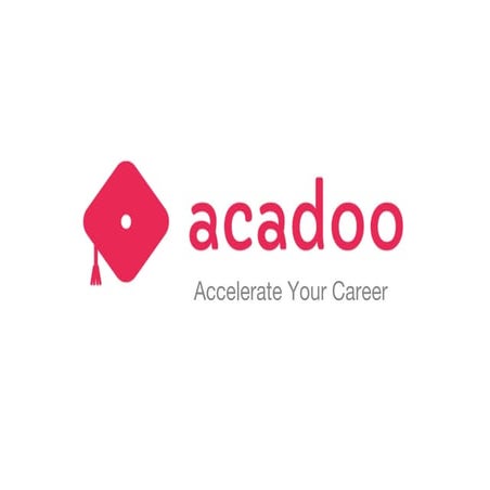 Acadoo - Accelerate Your Career
